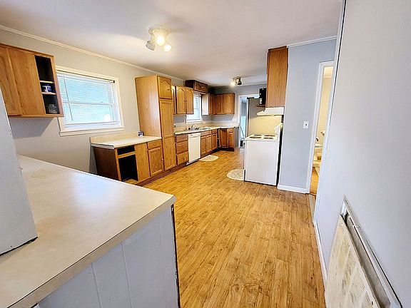 Kitchen from living room