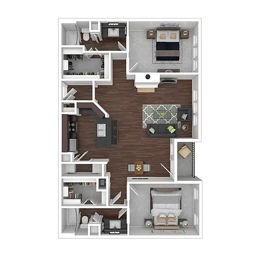 Floor plan B4 Bluff