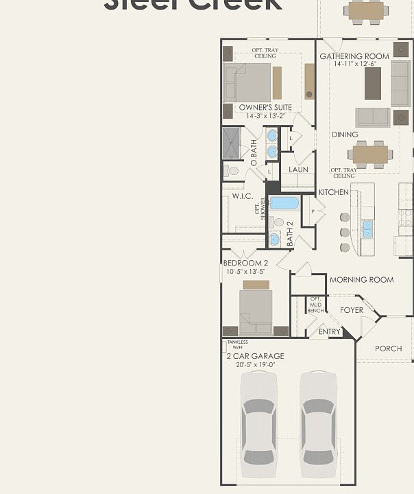 First Floor 2 br 2 ba