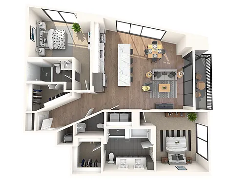 Floor plan B6