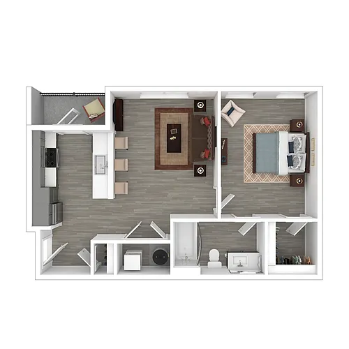 Floor plan The Luxe