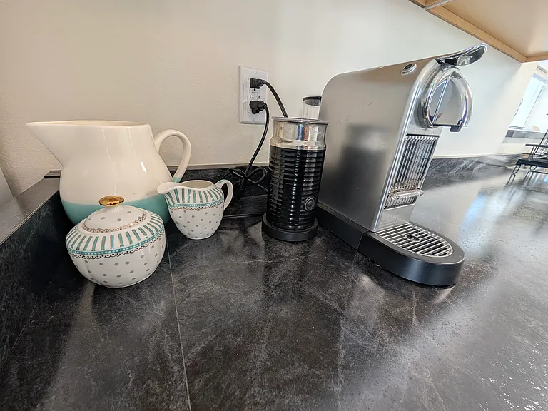 Stocked with a Nespresso Espresso Maker _
