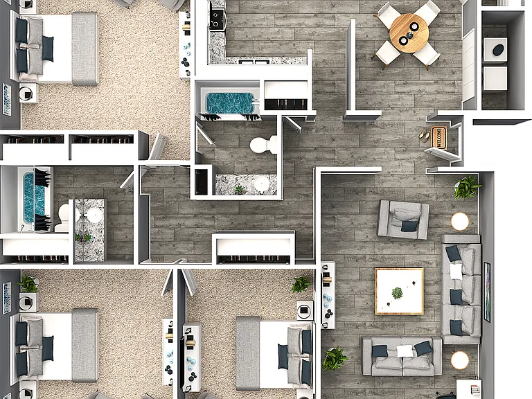 3 Bedroom 2 Bathroom 3 Bedroom 2 Bathroom