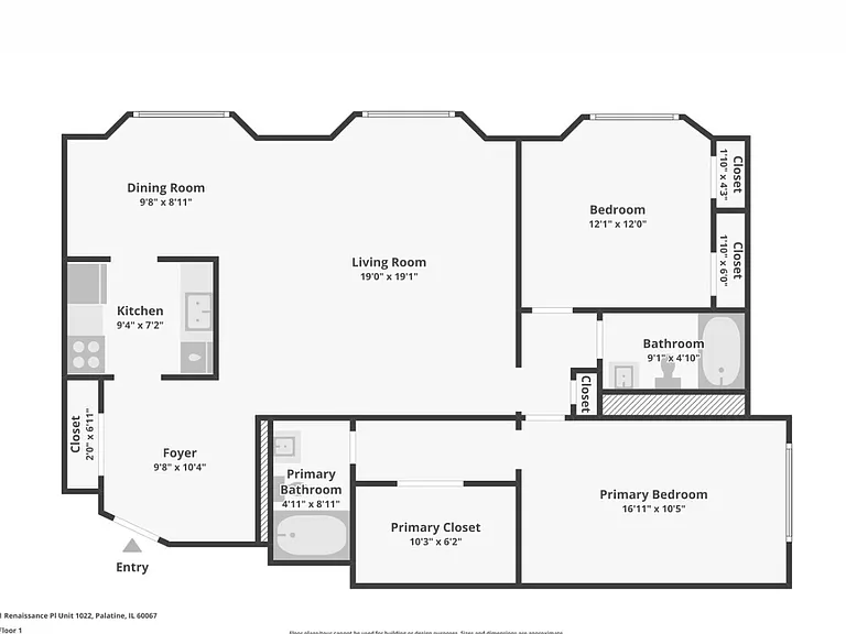 1 Renaissance Pl #1022 — Photo 9