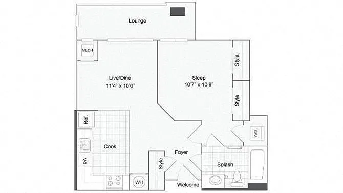 Floor plan Alexandria