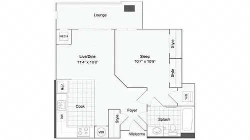 Floor plan Alexandria