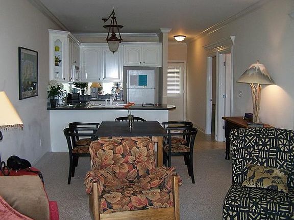 View of the Family Room and Kitchen