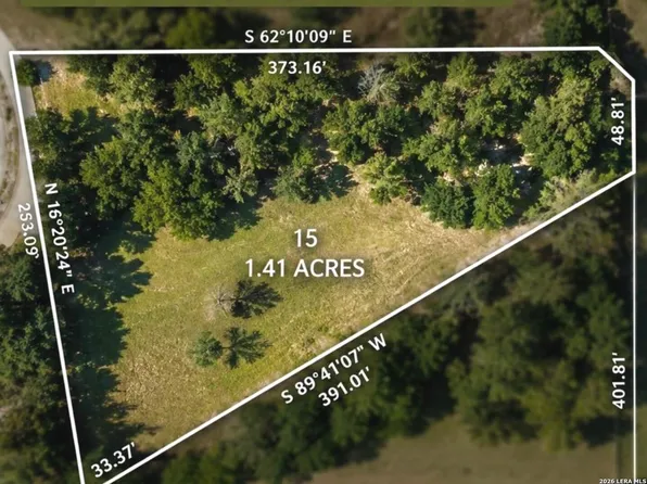 614 HIDDEN RANCH LN LOT 15, Floresville, TX 78114