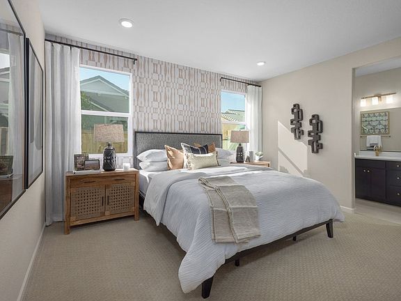 Plan 1600 Modeled - Primary bedroom