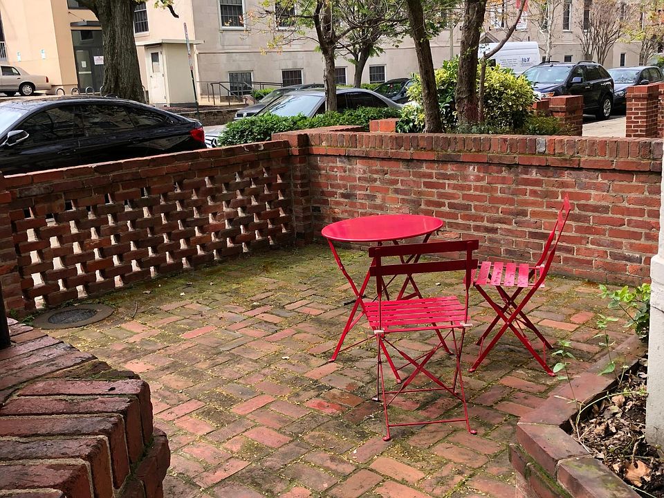 Patio and Street view