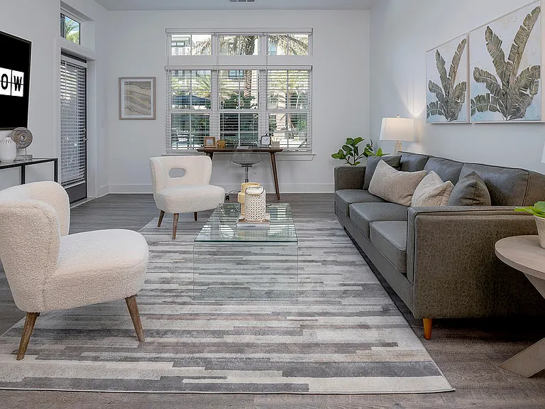 Experience the elegance and comfort of a contemporary living space.