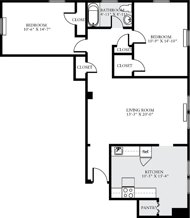 Floor plan 914