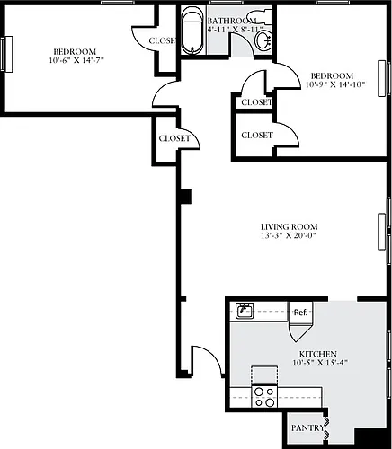 Floor plan 914