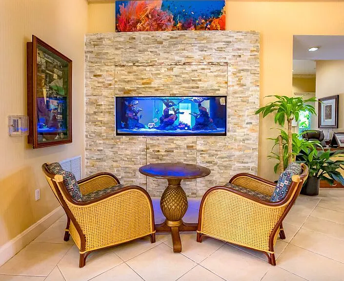 Fish Tank in the Clubhouse