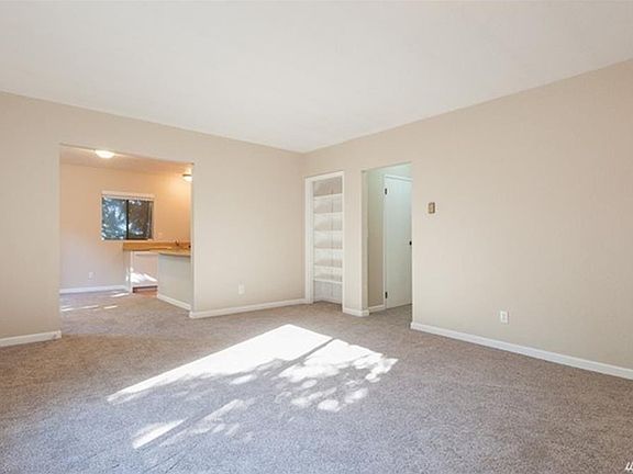 Living room view to kitchen