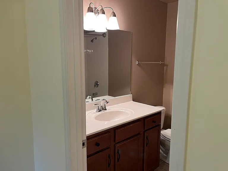 Main bathroom entry view