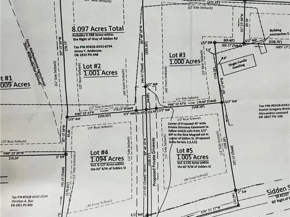 Lots 2 3 4 & 5 Sidden St, Mount Airy, NC 27030
