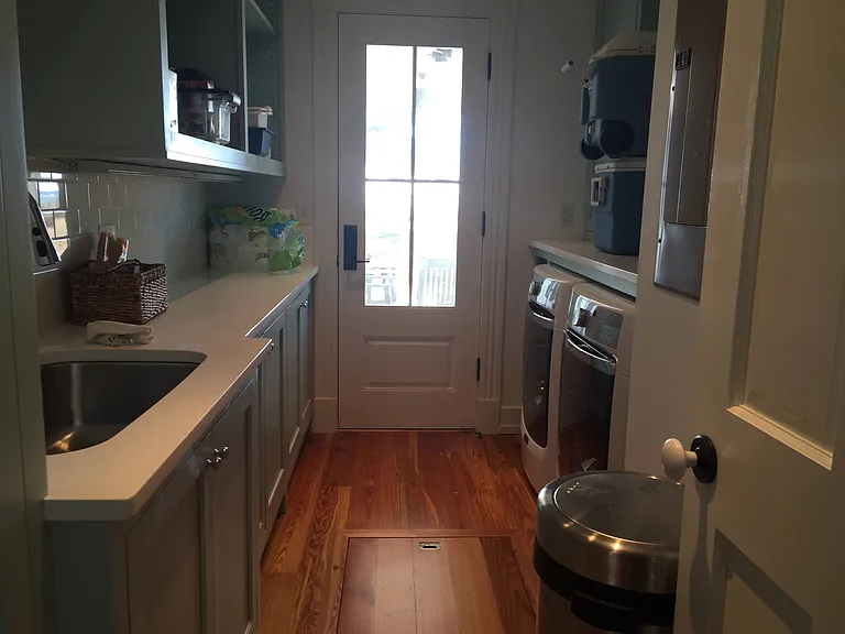 First floor laundry room