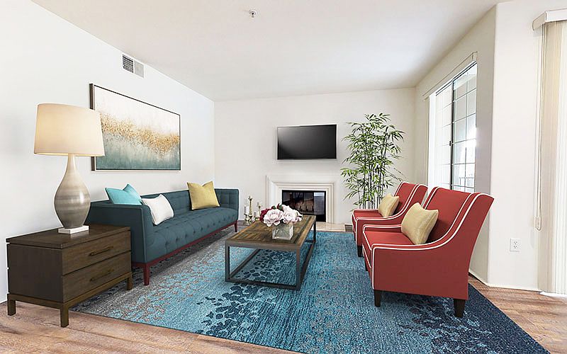 Living room at LES