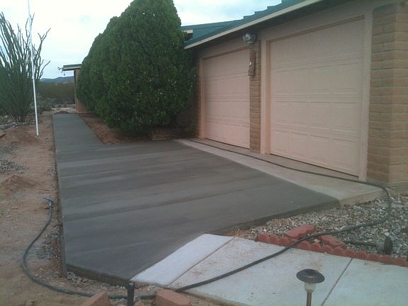 New Appron to Garage