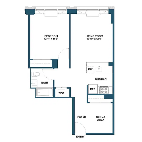 Floor plan A04A