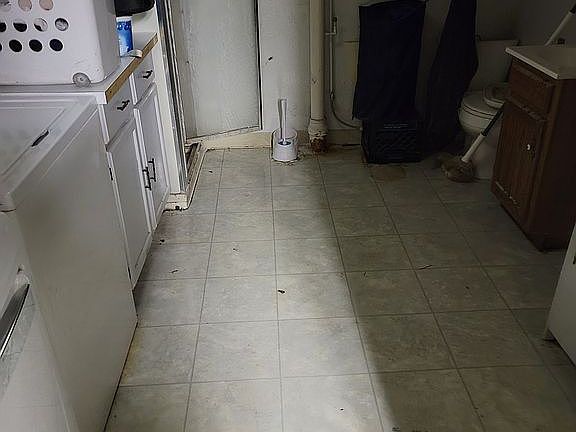 Basement bathroom 