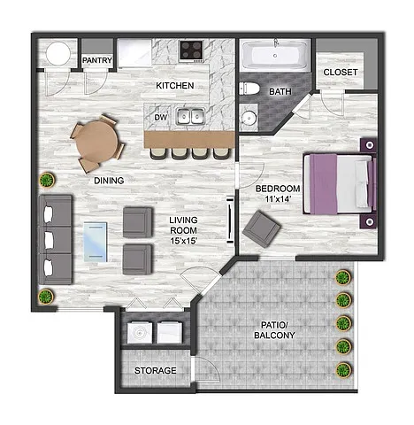 Floor plan A1