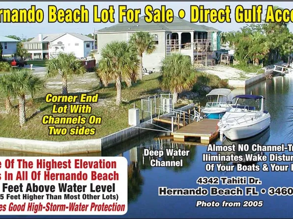4342 TAHITI DRIVE LOT 1, HERNANDO BEACH, FL 34607