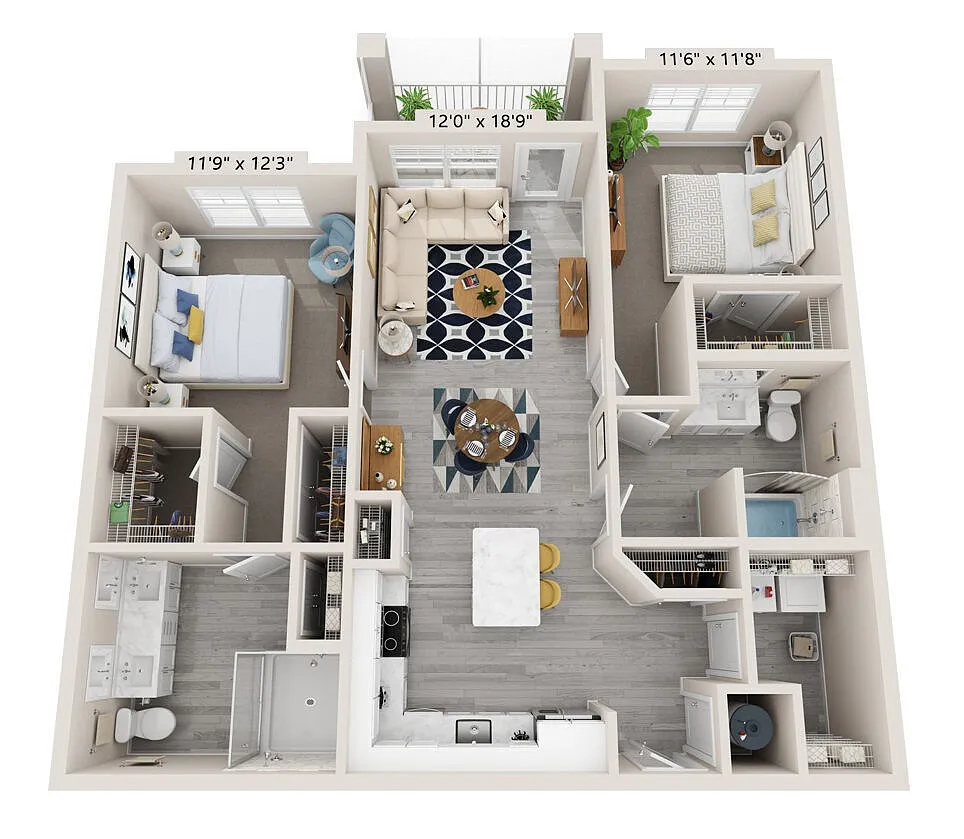 Floor plan B2