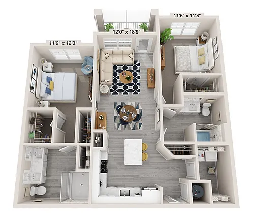 Floor plan B2