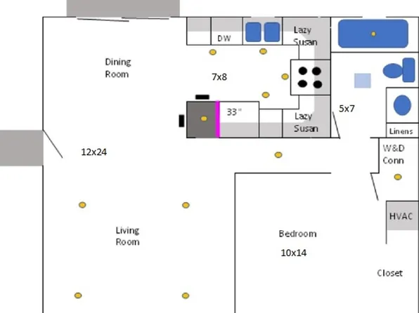 1/1 newly renovated duplexes located on a Spring in Lake Panasoffkee, 2216 2248 County Rd #8, Lake Panasoffkee, FL 33538
