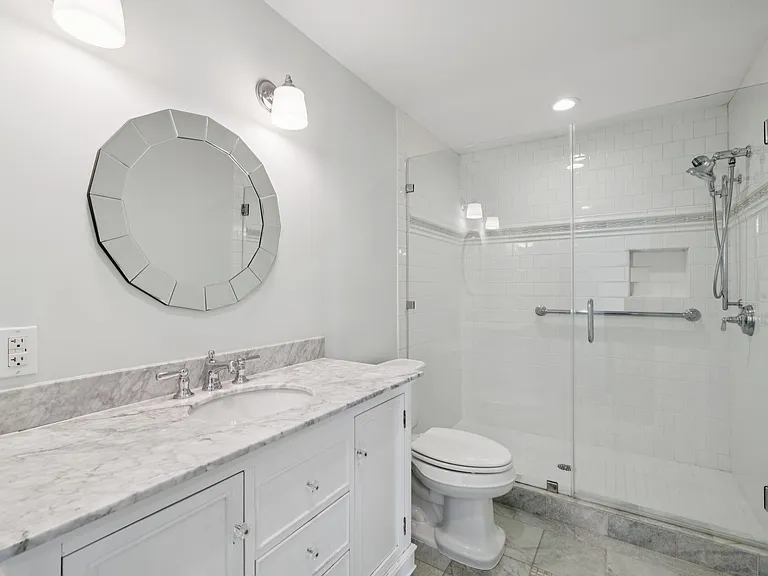 Lower level bathroom