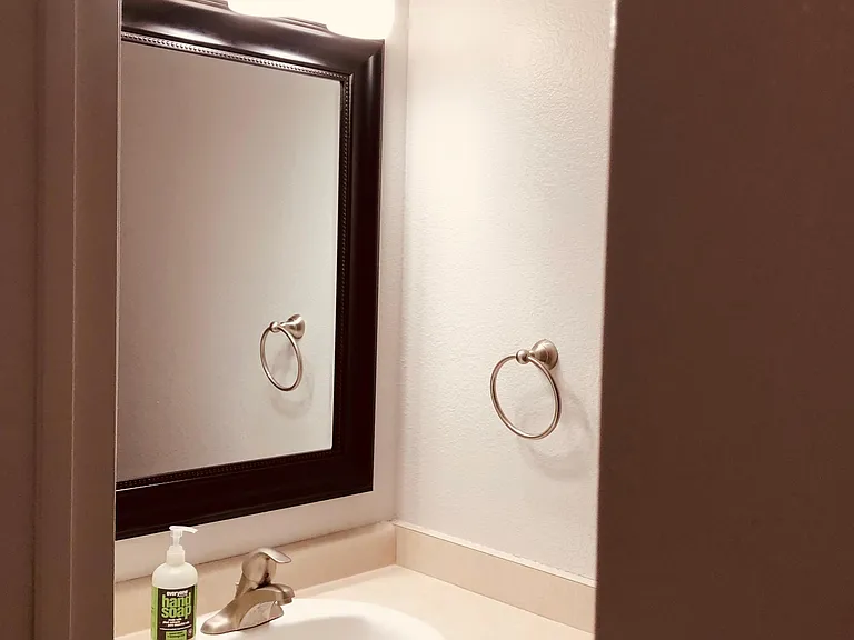 Half bath downstairs