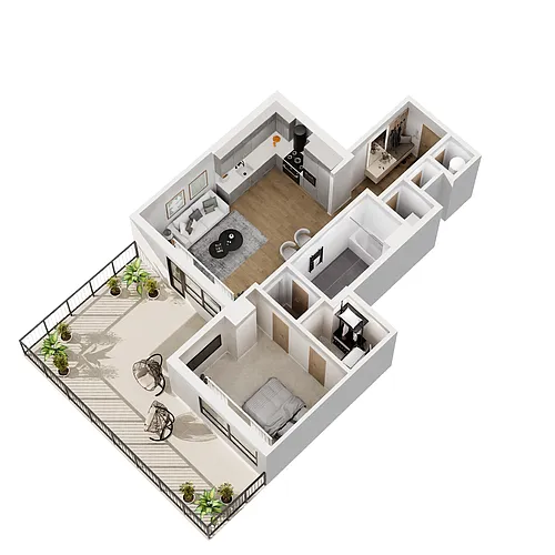Floor plan B-B231