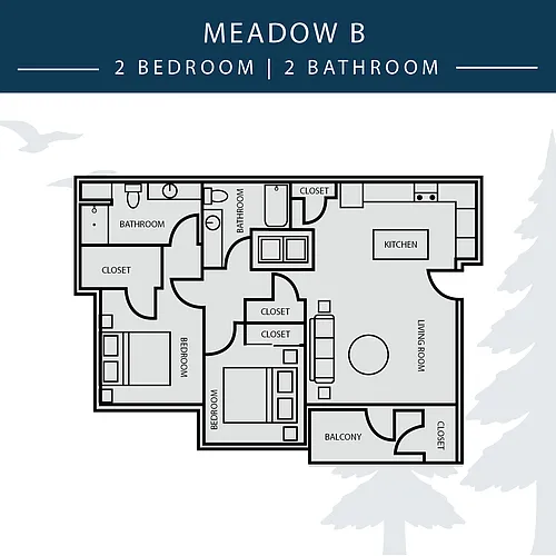 Floor plan Meadow B