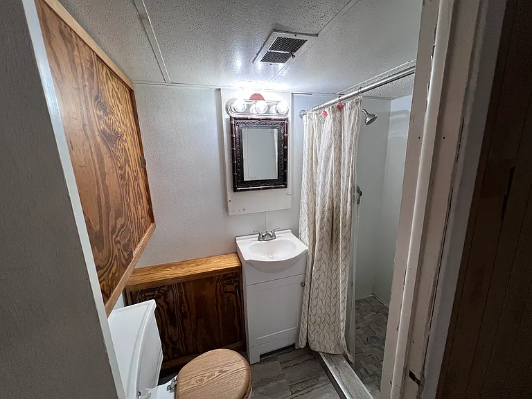 Bathroom 2 in basement with shower
