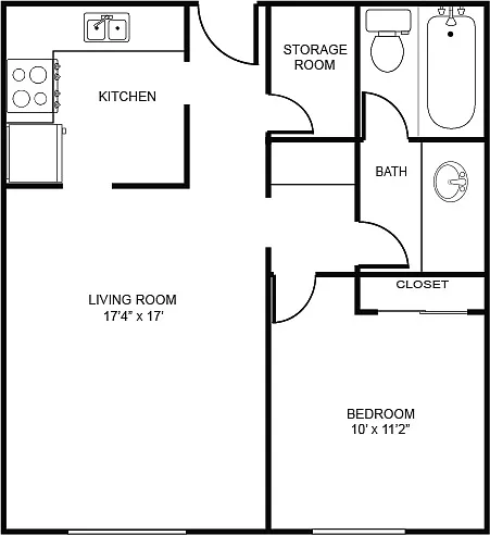 Floor plan 11A Northwest Classic