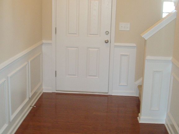 Foyer with Hardwood Floors