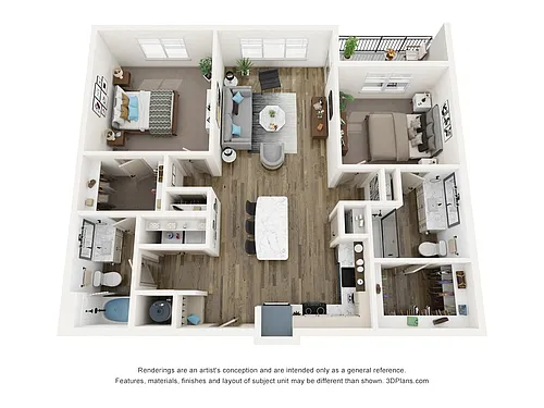 Floor plan B2D