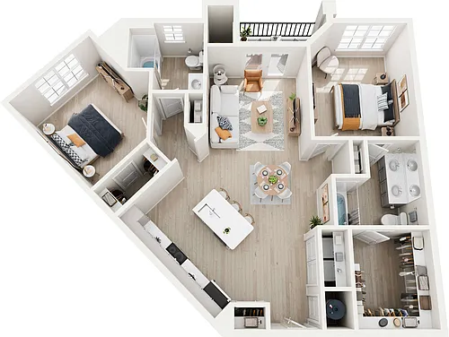 Floor plan The Union