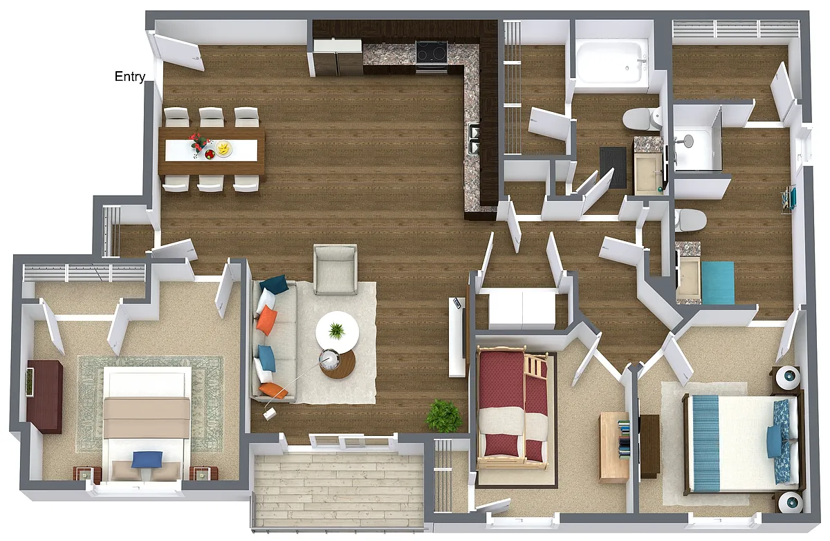 Floor plan Sequioa