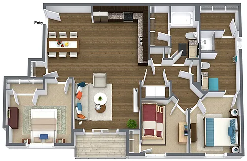 Floor plan Sequioa