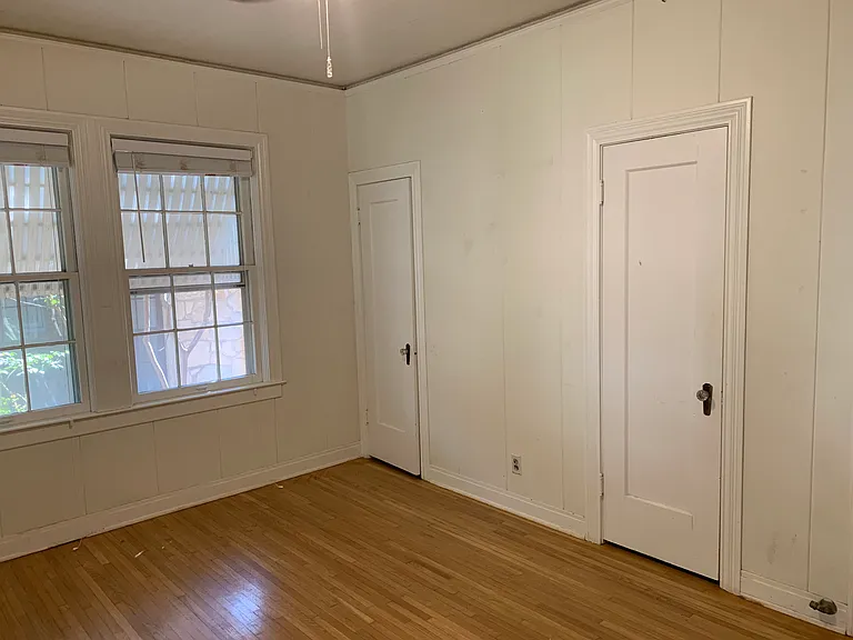 second bedroom cedar closets