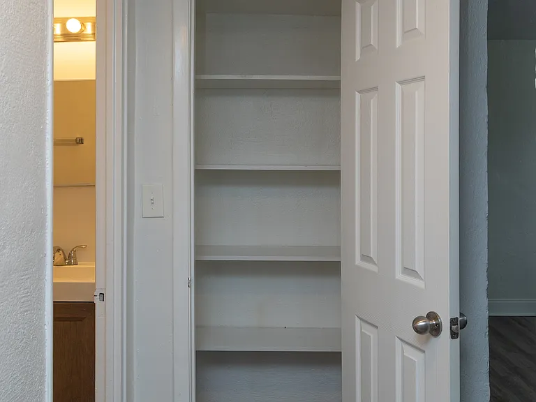 Utility Closet in Hallway