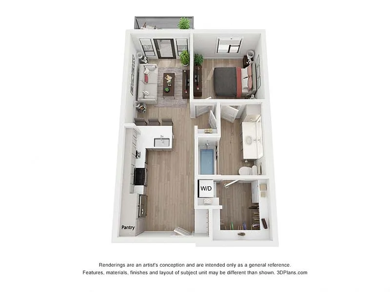 Floor plan 1-A