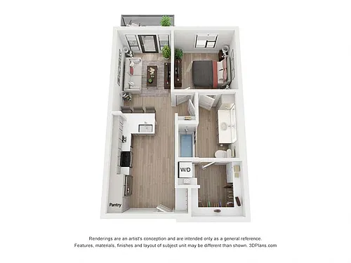 Floor plan 1-A