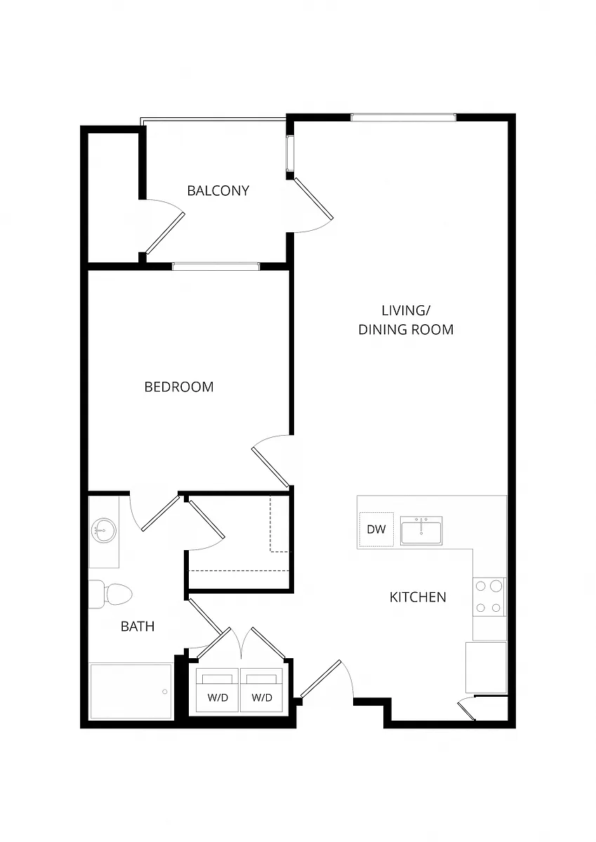 Floor plan Antica
