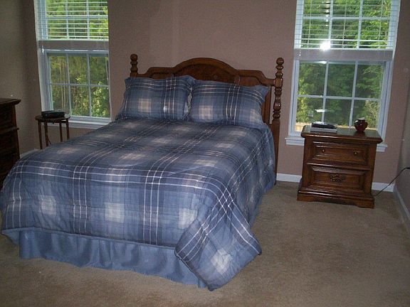 Bedroom with Vaulted Ceilings