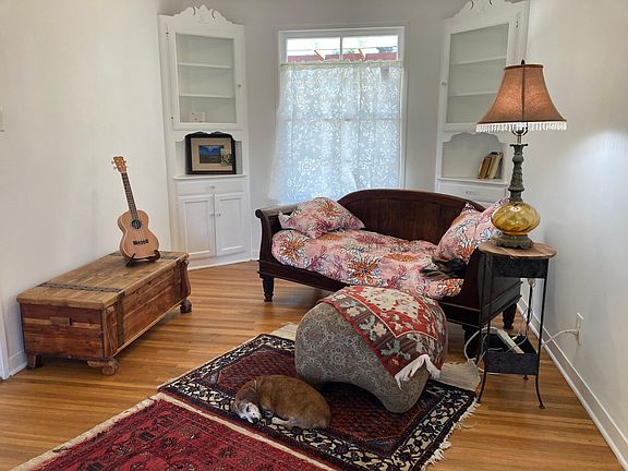 Dining / Den / Family about 12' x 9'. 
Shown furnished.