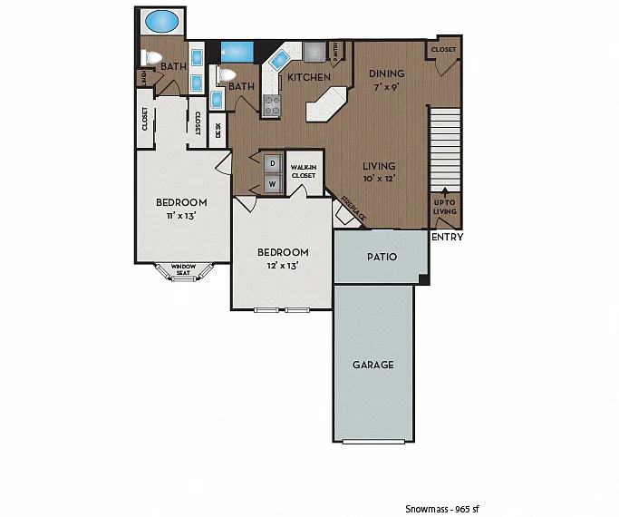 Floor plan Snowmass